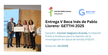 V BECA INÉS DE PABLO LLORENS